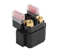 Pumixiy Relais de relais pour moto Nouvo, démarreur de moto pour relais avec fonction magnétique, remplacement direct du composant électrique, plastique noir et métal