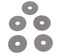 Pumixiy Roca AH0007100R Lot de 5 joints de rechange pour valve de chasse d'eau Compatible avec D1D D2D Joint d'étanchéité en caoutchouc
