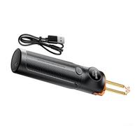 Pumixiy Soudeuse en plastique PW35 avec élévation rapide de la température, longue durée de vie de la batterie pour soudures 450 650, éclairage LED et plusieurs types d'agrafes de soudage pour