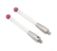 Pumixiy Sourcingmap A-5000-3709 Lot de 2 tiges de rechange en acier inoxydable pour sonde CMM avec pointe sphérique de 6 mm