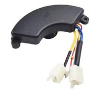 Pumixiy Stabilisateur de tension du générateur AVR : plage de sortie de 4 kW à 7,5 kW, conçu pour générateurs 9HP 11HP 13HP 14HP, monophasé 7,5 kW avec 6 fils,