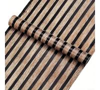 Pumixiy Sticker mural en PVC texture bois 45 cm x 5 m imperméable et auto-vinyle pour bricolage maison et meubles sans colle (D)