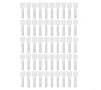 Pumixiy Système de gestion de câbles avec sangles en nylon pour l'organisation du jardin et de la maison, 28 x 90 mm, fixateurs de lumière décoratifs et organiseurs de fils en noir et blanc (50 pièces