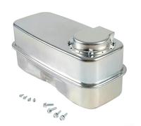 Pumixiy Système de silencieux à double entrée pour tracteur de pelouse, avec kit d'assemblage de déflecteur vers le bas, pour équipement de jardin 751-0616B 951-0616, double entrée d'air