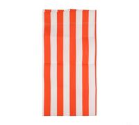 Pumixiy Tissu de rechange pour chaise longue de plage, 120 x 45 cm, tissu polyester pour chaises d'extérieur - Housse double face orange et blanche compatible avec chaises longues et terrasse