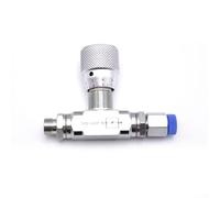 Pumixiy Vanne de commande hydraulique bidirectionnelle avec connecteur 08L, corps en acier au carbone, filetage femelle NPT 1/4 et 3/8", contrôle précis du débit pour systèmes hydrauliques (STB-G1/4)
