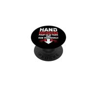 Pump 10 15 Times Rub Funny Bachelor Party PopSockets PopGrip Adhésif