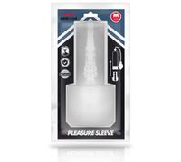 PUMP ADDICTED Manchon agréable, Noir/Transparent, 1 ML (Confezione da 1), Réaliste
