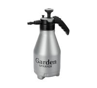 Pump Up Sprayer, 2.5L Fine Mist Bottle, Adjustable Nozzle Design, Handheld Pressure Pump, Ideal for Plant Misting, Lawn Care, Car Washing, Yard and Garden Activities, Color Silver