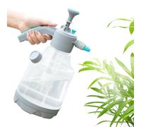 Pump Up Sprayer, Fine Mist Bottle, Handheld Water Can, Built-in Measuring Cup, Leakproof Pressure Pump, Perfect for Garden Car Yard Cleaning, 26x15.5x33cm Transparent