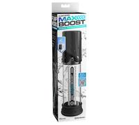 Pipedream Pump Worx Max Boost – Noir/Transparent 19,1 cm