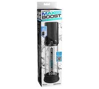 Pipedream Pump Worx Max Boost – Noir/Transparent 19,1 cm