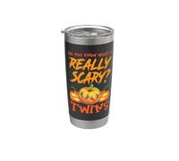 Pumpkin Belly Annonce de grossesse pour bébé Halloween jumeaux Gobelet isotherme en acier inoxydable double paroi