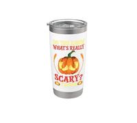 Pumpkin Belly Annonce de grossesse pour bébé Halloween jumeaux Gobelet isotherme en acier inoxydable double paroi