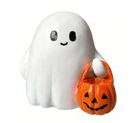 Pumpkin Boo Buddies,Halloween Ghost Pumpkin Ornaments,Citrouille Boo Buddies,Halloween fantôme Citrouille Ornaments,Décoration fantôme Halloween Décoration pour l'extérieur et l'intérieur (No Light)