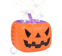 Pumpkin Bubble Machine, Long-Lasting, 1 Piece, Halloween Bubble Machine, Spooky Air Blower, Easy to Use, for Toddler, Kindergarten, Garden, Patio