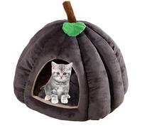 Pumpkin Cat Bed, Puppy House for Cats Small Dogs, Large Capacity Pet Mat Warm Cat and Dog Bed Four Seasons Universal Pet Bed (#3,Medium)