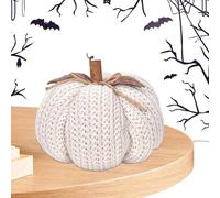 Pumpkin Decor, Thanksgiving Table Centerpieces Handmade, Knitted Pumpkin Decoration, Ornament for Bedroom Porch Workplace Gathering Coffee Bars Home Living Room Display Mantels Shelves