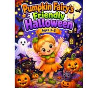 Pumpkin Fairy’s Friendly Halloween (Ages 3-8): A Thick-Line Coloring Book for Kids