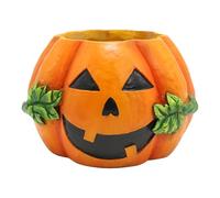 Pumpkin Flower Pot Resin Pumpkin Succulent Flower Pot Planter Halloween Décoration pour le bureau à domicile