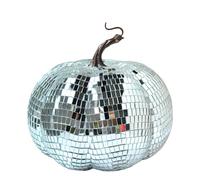 Pumpkin Halloween Discothèque - Décoration De Paillettes Miroir, Affichage Ornements Suspendus | Caractéristique D'accent De Propension Pour Brillant Artificiel Pour La Fête D'automne, Fla