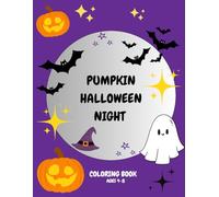 pumpkin halloween night: COLORING BOOK