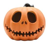 Pumpkin Light Ghost Face Pumpkin Lampe effrayante et décor en Plastique alimenté par Batterie effrayante pour Halloween Party Porch Haunted House