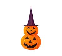 Pumpkin Light, Witch Hat Lamp, 13.58x1.77x17.64 inches LED Decor Prop, 8-Mode Illumination Feature, Festive Atmosphere Accent for Thanksgiving Bedroom Patio Yard Bedside Indoor Outdoor Porch Party