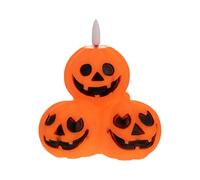 Pumpkin Lights - Pumpkin Table Lamp LED Lights Halloween Decor, Spooky Ambient Lighting Home Decor For Shelf Fireplace Desk Bedroom Office Living Room School Outdoor, 10.7 X 10.2 Cm / 4.21 X 4.02 Inch