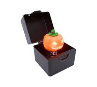 Pumpkin Music Box, Étui De Musique Spooky, Coffret Sound Box Halloween, Mécanisme De Liquidation, Design Sur Le Thème Des Farces, 7x7.2x7,2 Cm, For Friends Kids Nighttime Adults Workplace Exposition À