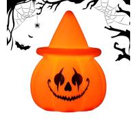 Pumpkin Night Light - Decorative Desk Lamp for Cozy Ambience, Festive Lighting with Portable Design, Halloween Decoration for Fall Festival, Parties, Garden, Bedroom, Front Porch, Haunted House