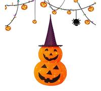 Pumpkin Night Light - Lampe LED à piles avec chapeau supérieur, décoration de Thanksgiving d'Halloween | Décoration de fête intérieure et extérieure, éclairage d'accentuation de récolte d'automne