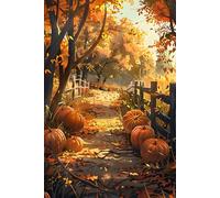 Pumpkin Path Notebook: Cozy Autumn Composition Book for Women, Writers, and Students - 6x9 College Ruled Fall Journal for Notes, Gifts, or Seasonal Writing