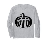 Pumpkin Pi Amusant Automne Automne Halloween Mathématiques Tarte à la citrouille Manche Longue