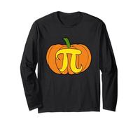 Pumpkin Pi Funny Pi Day Pumpkin Pi Manche Longue