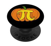 Pumpkin Pi Funny Pi Day Pumpkin Pi PopSockets PopGrip Adhésif