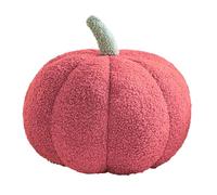 Pumpkin Pillow - Halloween Throw Cushion | Plush Pumpkin Decor, Festive Rustic Accent Pillow, Cuddly Farmhouse Decoration for Housewarming Living Room Bedroom Fall Holiday Display Couch Bed Sofa