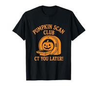Pumpkin Scan Club CT Tech T-Shirt d'halloween Radiologie drôle T-Shirt