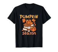 Pumpkin Season Coquette Pumpkin Bow Fall Season T-Shirt