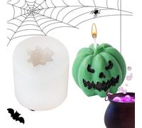 Pumpkin Silicone Mold, Convenient Silicone Pumpkin Resin Molds Halloween, Craft Supplies Halloween Decorations For Soap Plaster Art Projects Fall Thanksgiving Home Decor Party