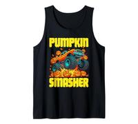 Pumpkin Smasher Halloween Monster Truck pour Tout-Petits garçons Débardeur