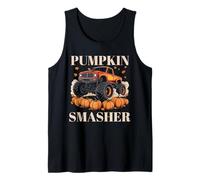 Pumpkin Smasher Halloween Monster Truck pour Tout-Petits garçons Débardeur