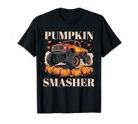 Pumpkin Smasher Halloween Monster Truck pour Tout-Petits garçons T-Shirt