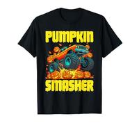 Pumpkin Smasher Halloween Monster Truck pour Tout-Petits garçons T-Shirt