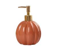 Pumpkin Soap Dispenser | Fall Ceramic Lotion Pump, | 10*16.5cm / 3.93*6.49in Fall Ceramic Dish Soap Dispenser For Home, Business Trip