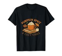 Pumpkin Spice and Cozy Vibes - Automne Automne Esthétique T-Shirt