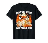 Pumpkin Spice and Everything Nice Latte Mug for Fall GNOME T-Shirt