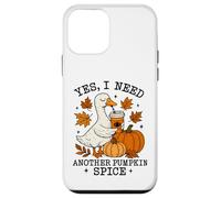 Pumpkin Spice Goose Fall Coffee Lover Autumn Season Coque pour iPhone 12 Mini