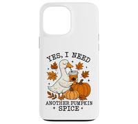Pumpkin Spice Goose Fall Coffee Lover Autumn Season Coque pour iPhone 13 Pro Max