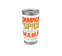 Pumpkin Spice Makes Mama Nice Happy Pumpkin Spice Season Gobelet isotherme en acier inoxydable double paroi